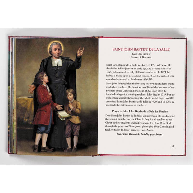 Illustrated Lives Of the Saints-hardcover