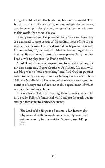 Voyage Comics & Publishing - Tolkien & Faith: Essays on Christian Truth in Middle-Earth
