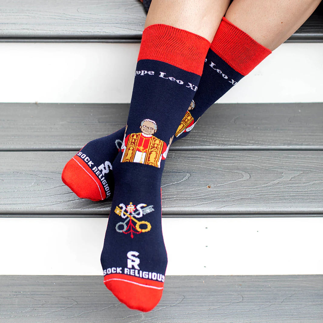 Pope Leo XIV Socks