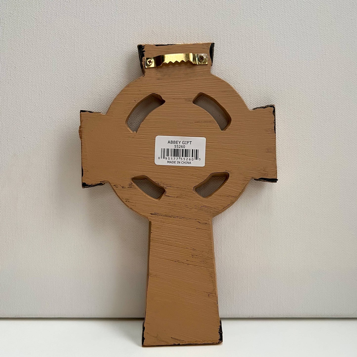 Abbey + CA Gift - Trinity Knot Wall Cross
