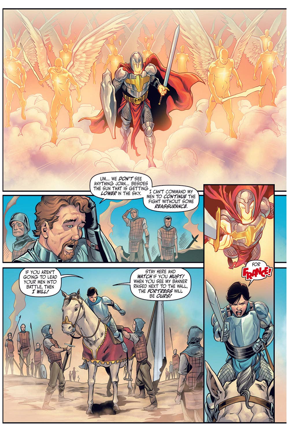 Voyage Comics & Publishing - The Mission of Joan of Arc Comic Book Series: Collected Edition