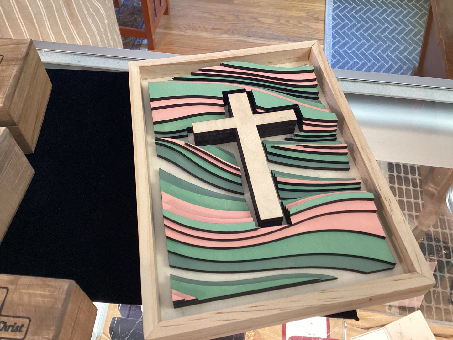 Painted Wave Crosses