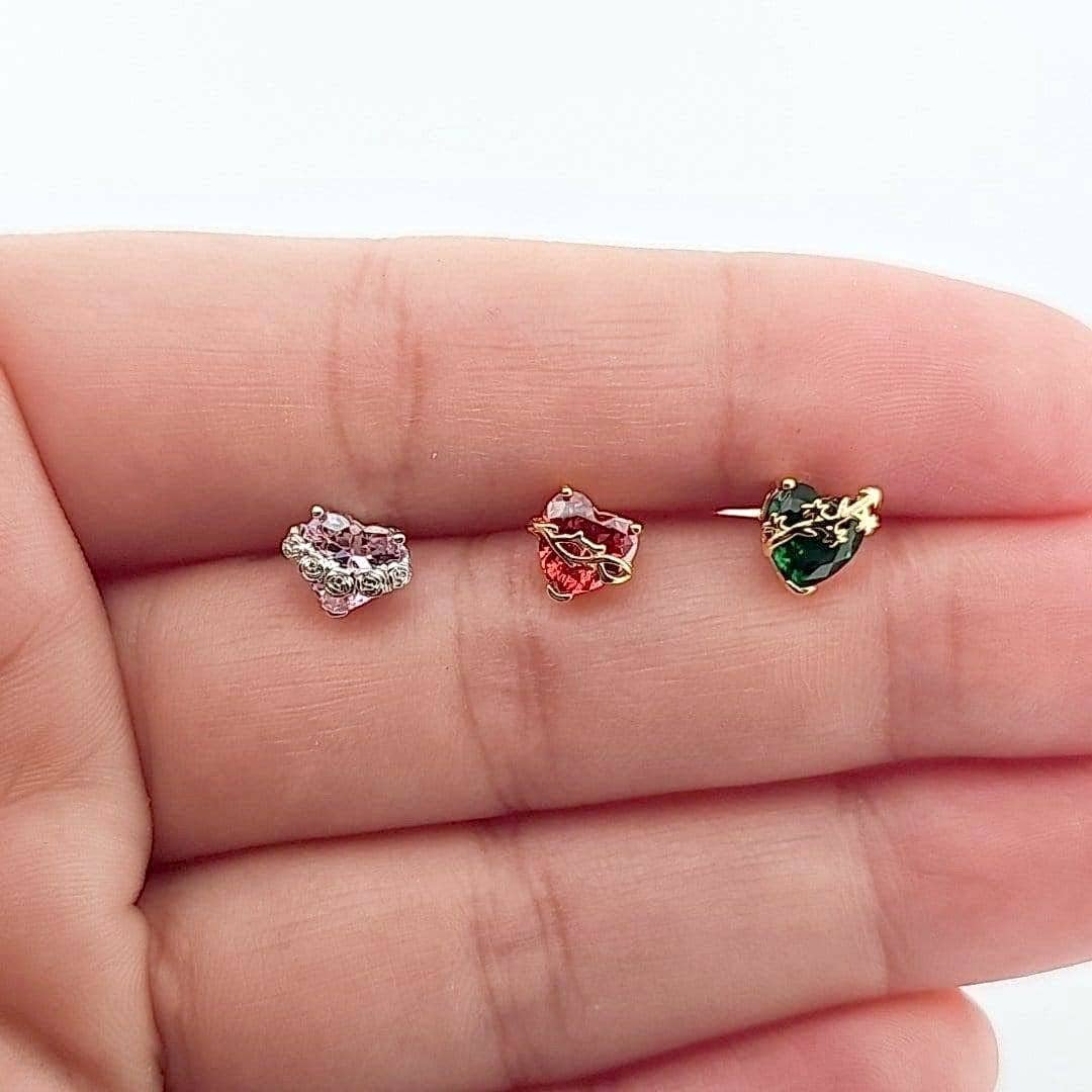 Saints of Heart - Immaculate heart MINI earrings