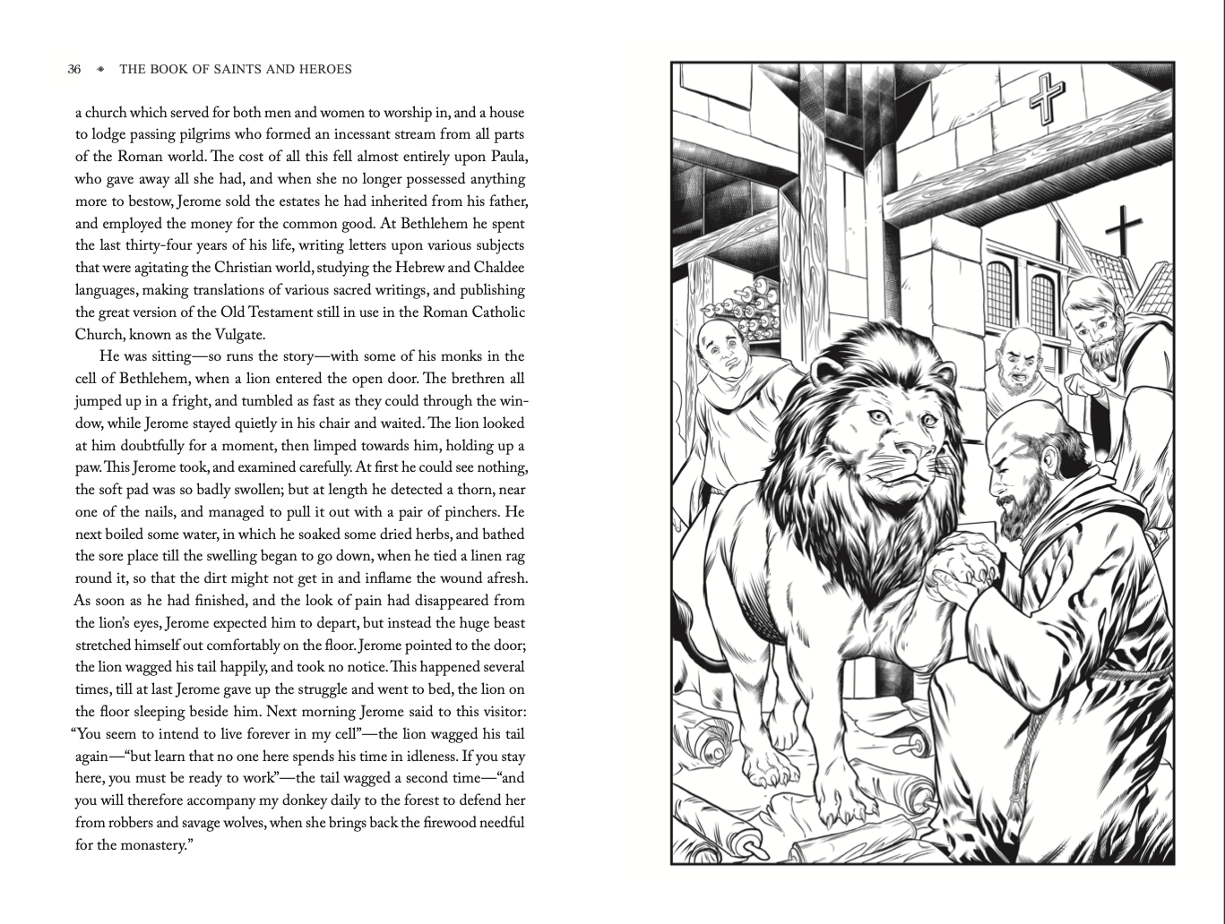 Voyage Comics & Publishing - The Book of Saints and Heroes - Voyage Classics