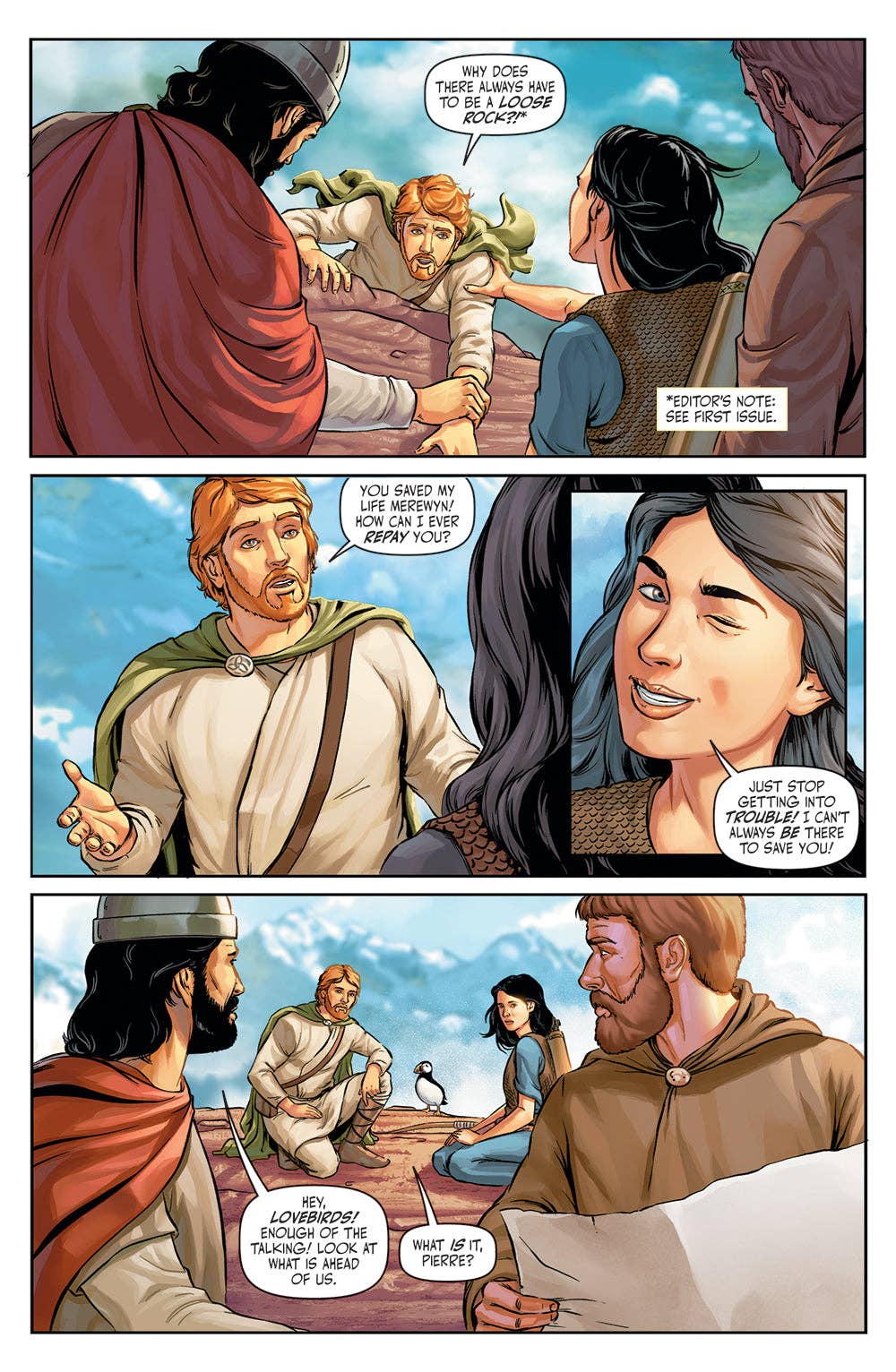 Voyage Comics & Publishing - Finnian and the Seven Mountains #4