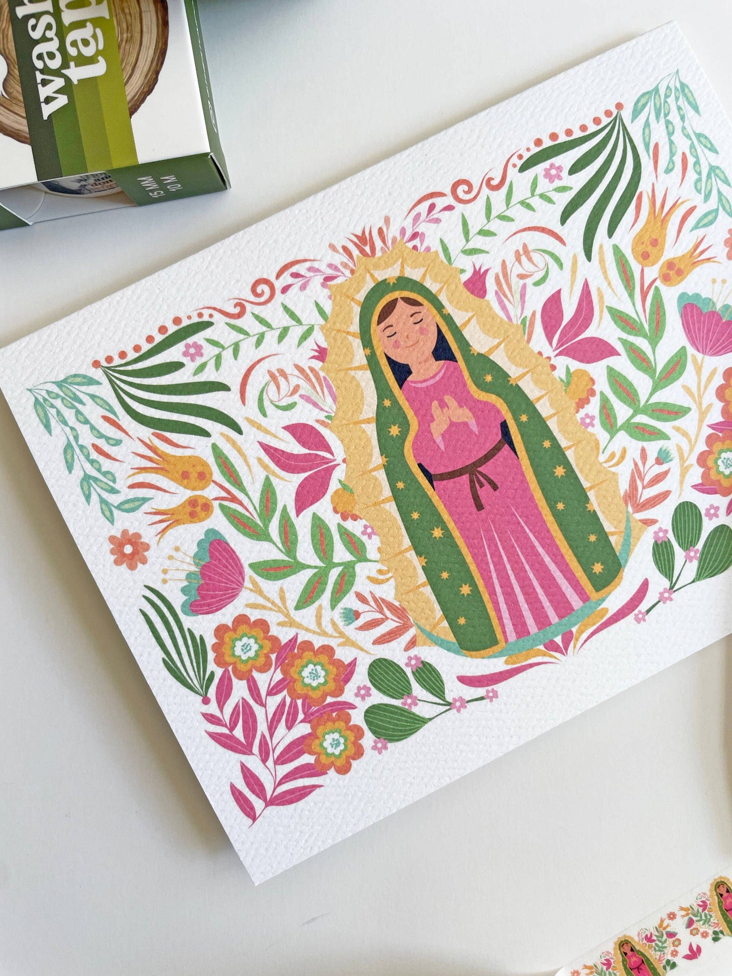 The Stump of Jesse - Our Lady of Guadalupe Greeting Catholic Card