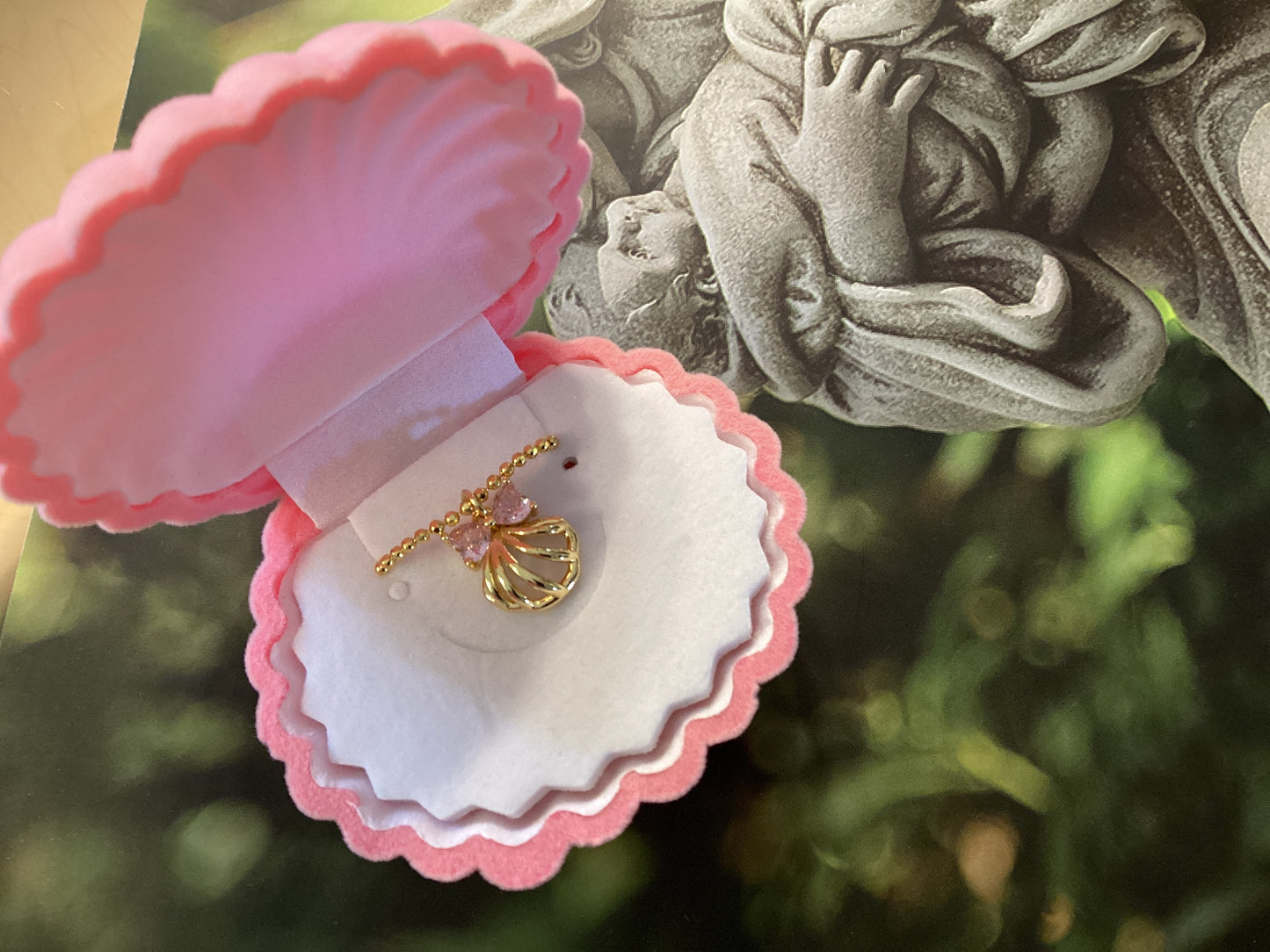 Children’s Shell Angel Necklace