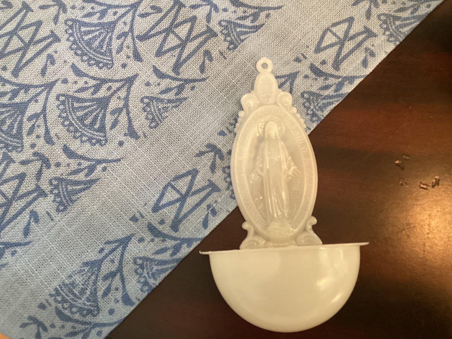 Miraculous Medal Holy Water font-Luminous