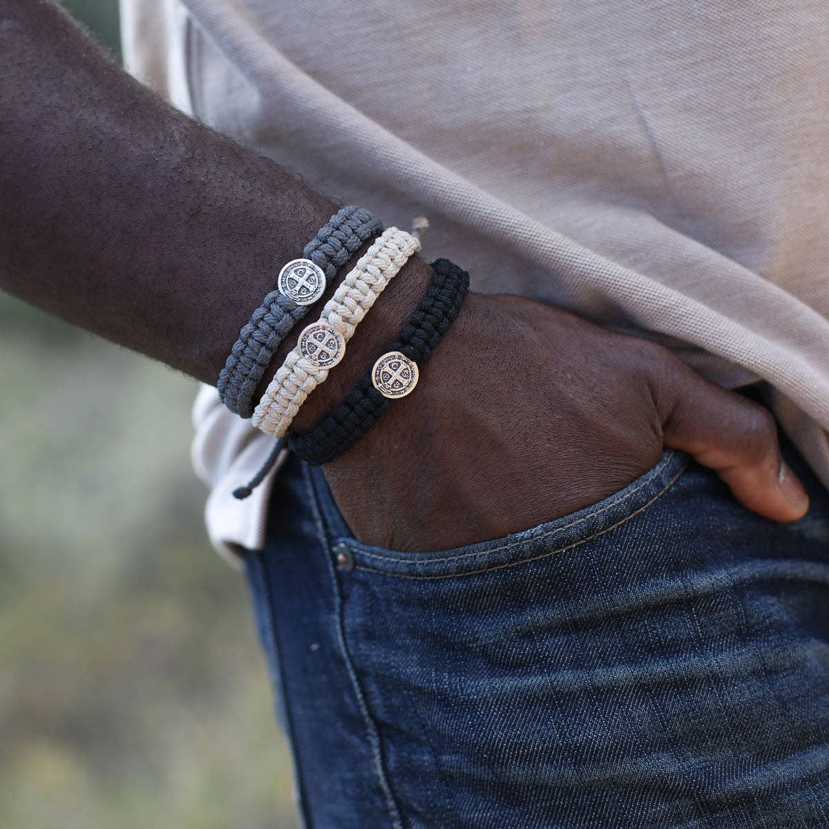 My Saint My Hero - One Blessing for Him Bracelet