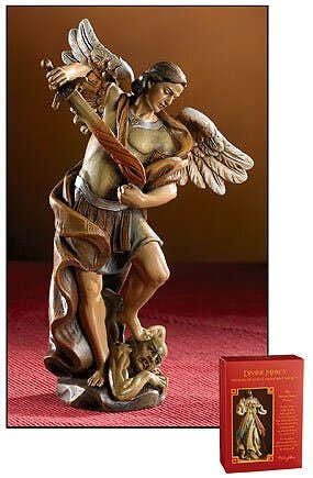Christian Brands Catholic - Bellavista 4" St Mchael Statue