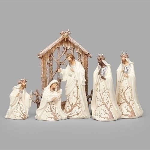Roman - Nativity Berry Branch, 6-piece Set