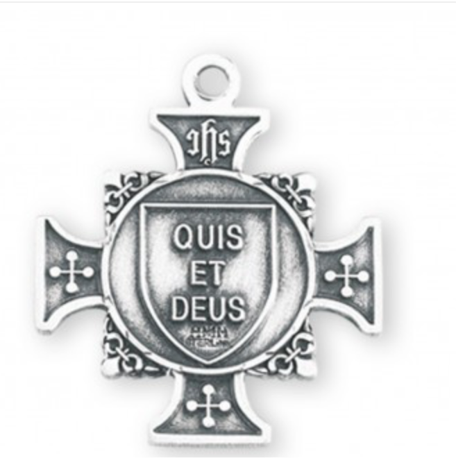 Sterling St Michael Maltese Cross