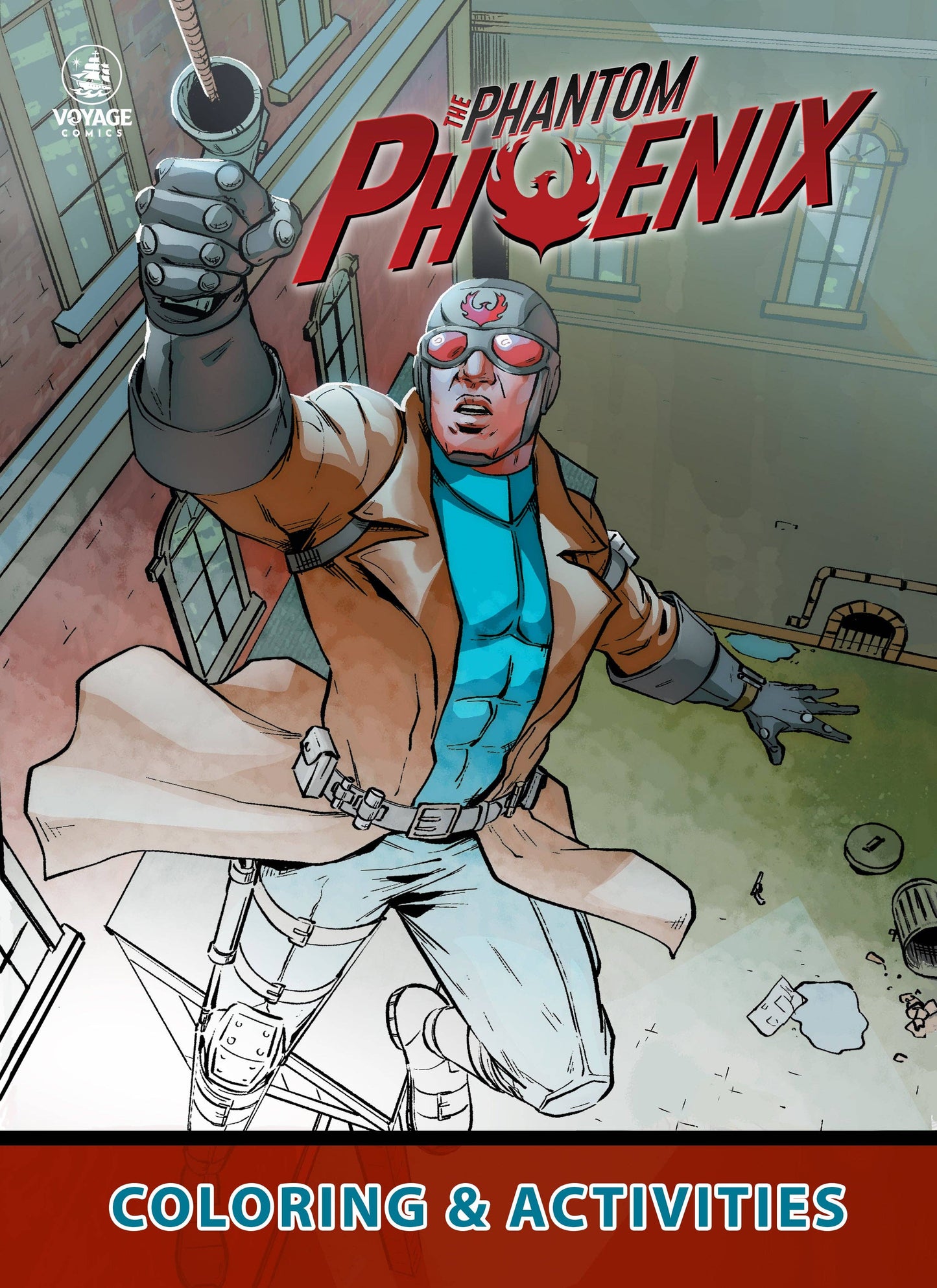 Voyage Comics & Publishing - Phantom Phoenix Coloring & Activities Book