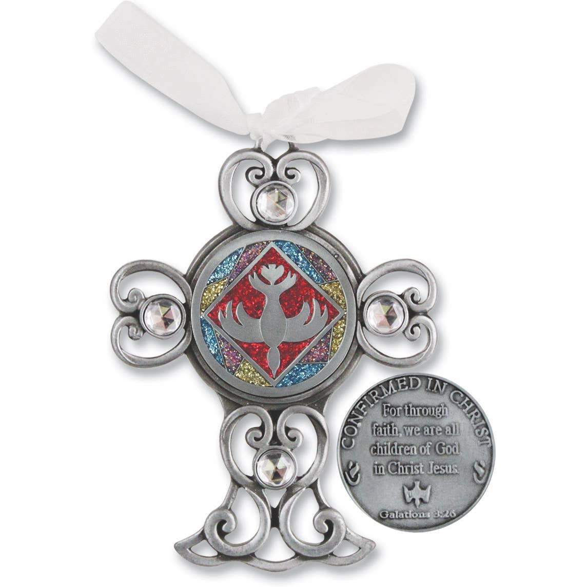 Abbey + CA Gift - Confirmation Cross on Ribbon