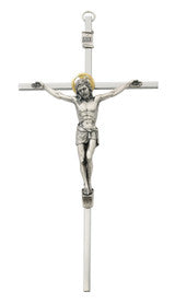 8” Aluminum Crucifix