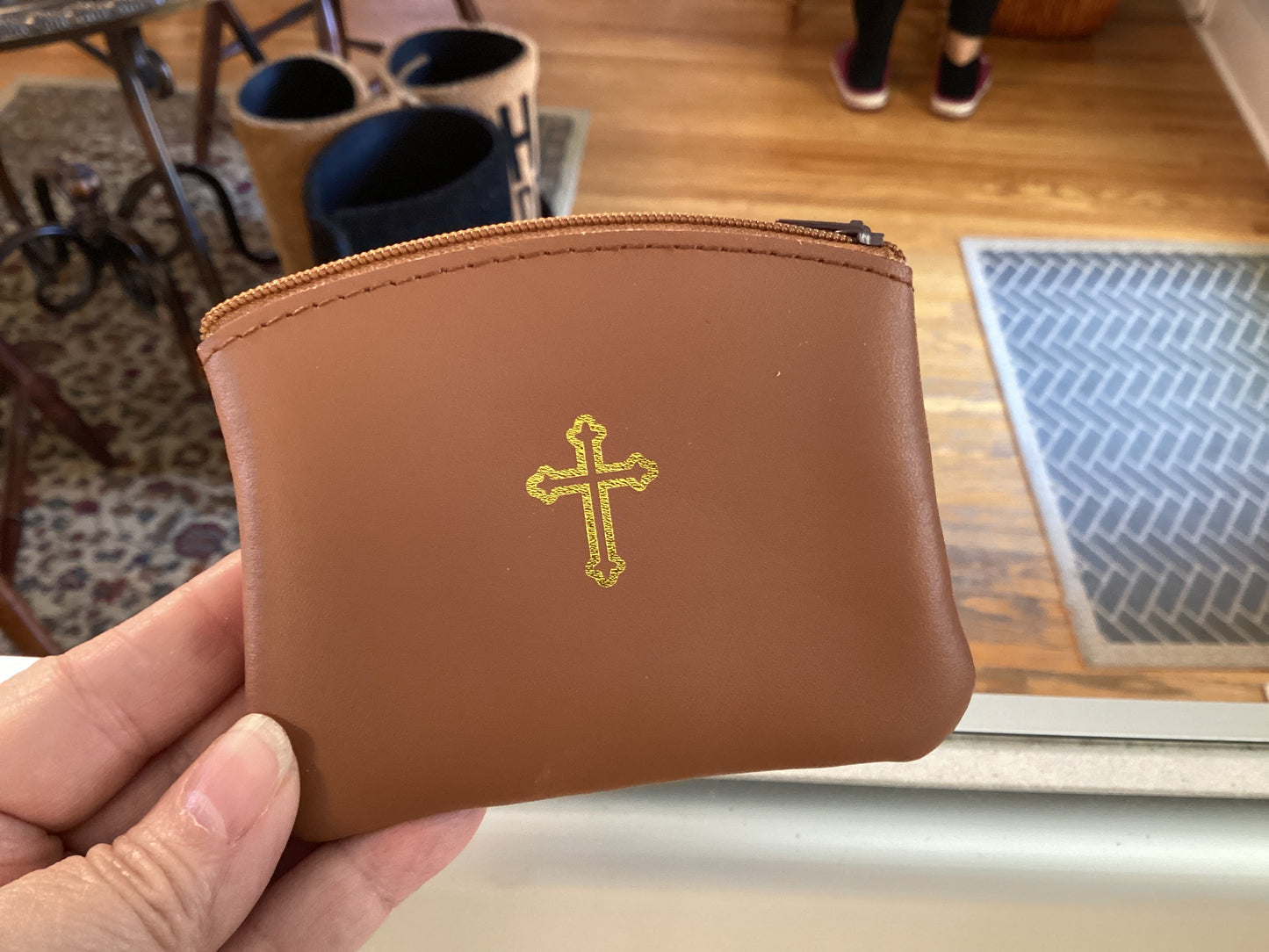 My Rosary leather Pouch