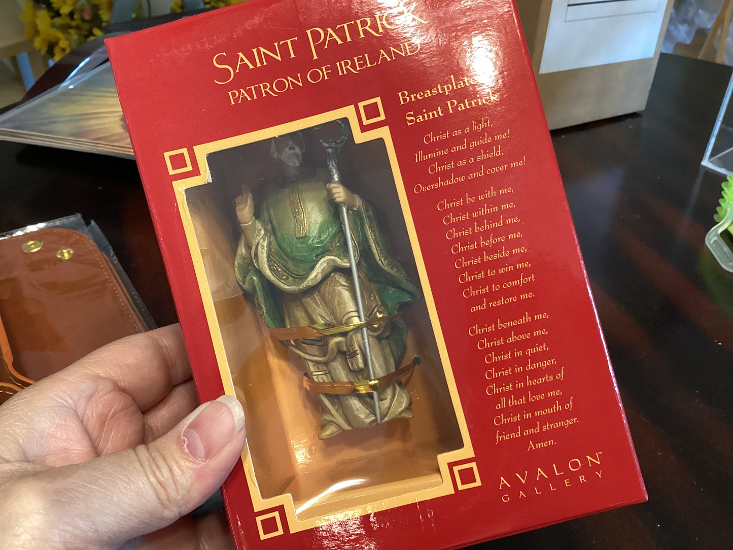 4” St Patrick Statue