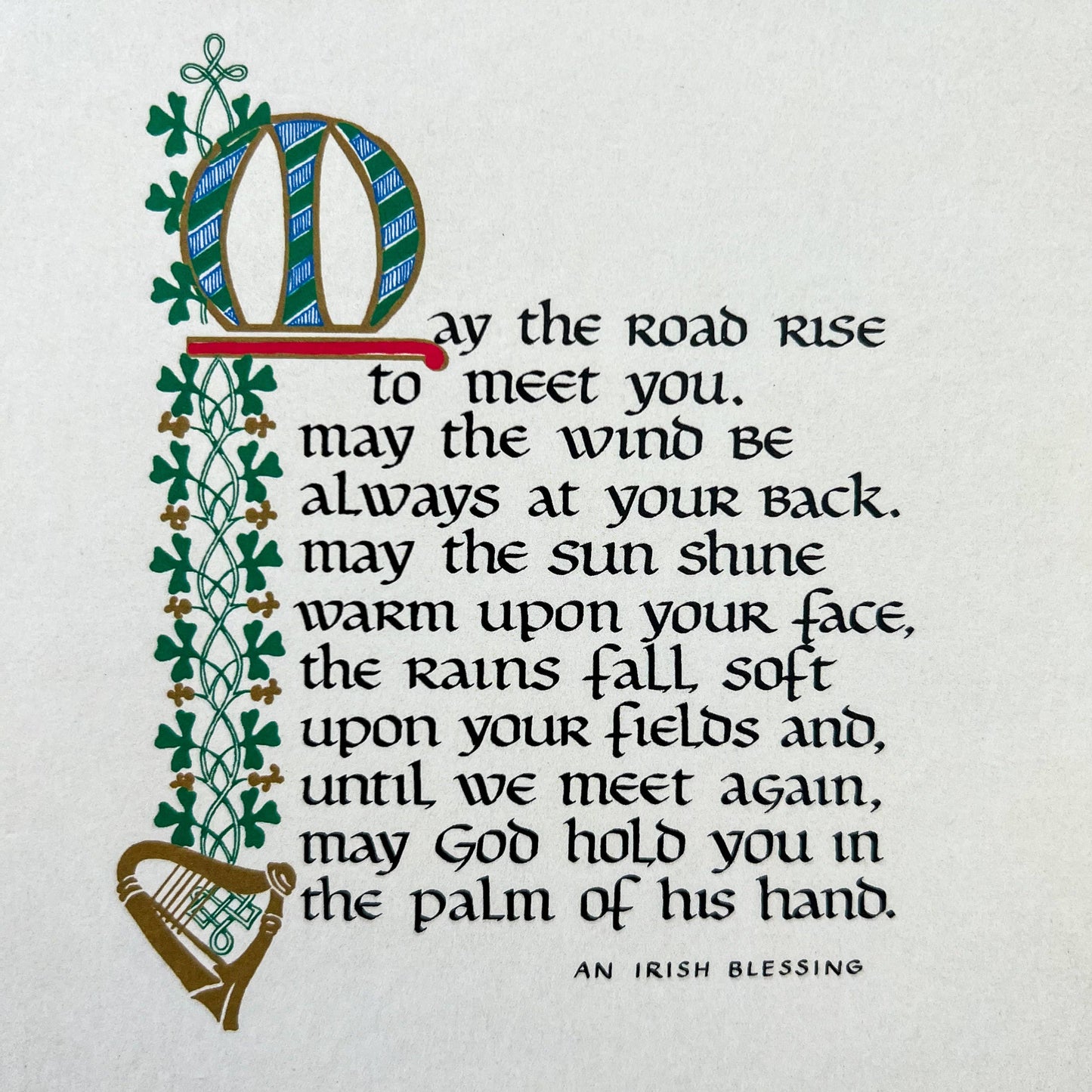 Abbey + CA Gift - Irish Prayer Plaque