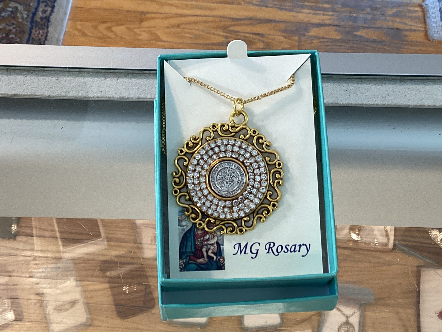 MG St Benedict Pendant