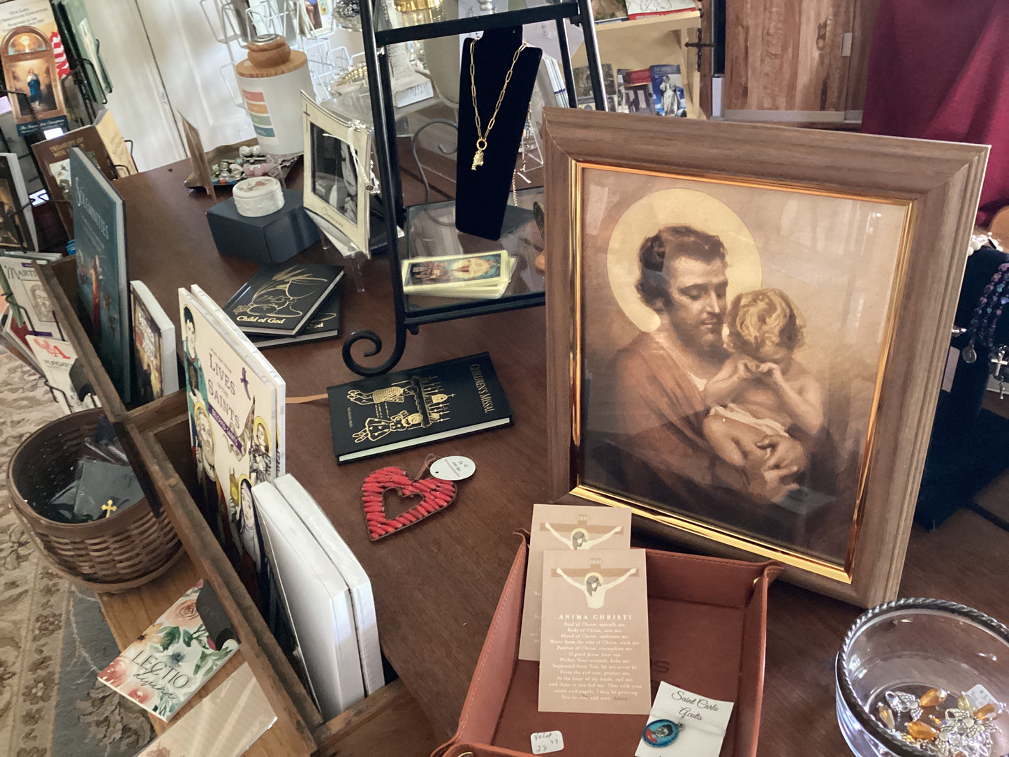 Framed art 10”X12”-St Joseph