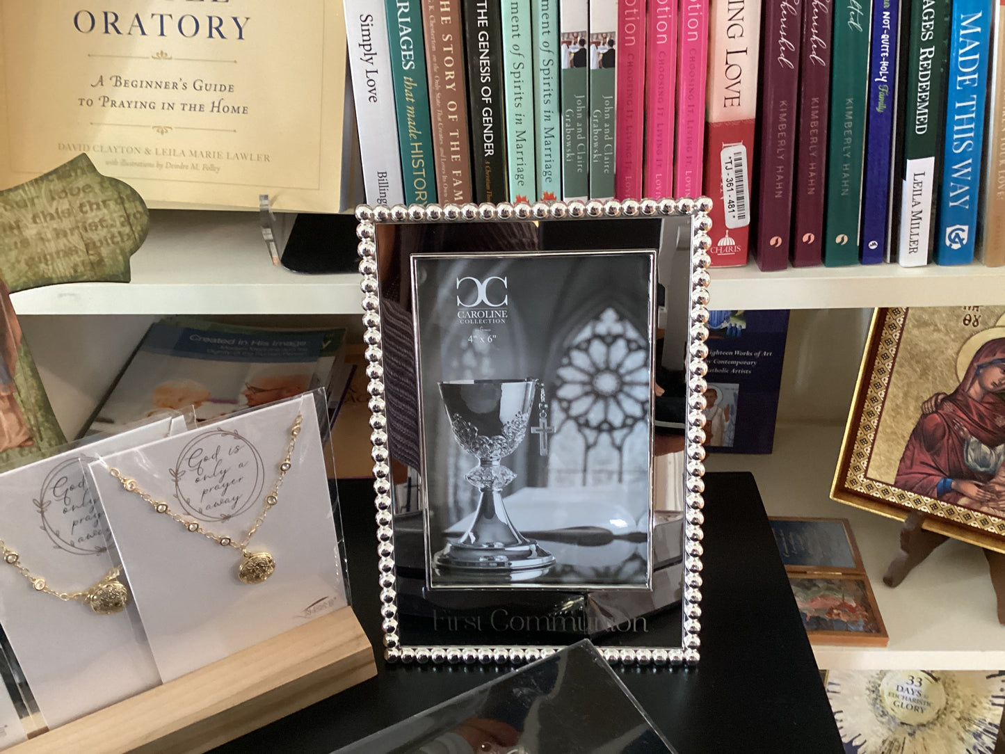 Roman - 8"H Communion Frame 4X6 Caroline Collection