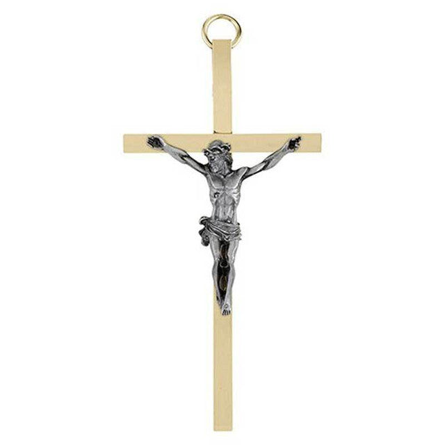 41/4 “ Brass Crucifix