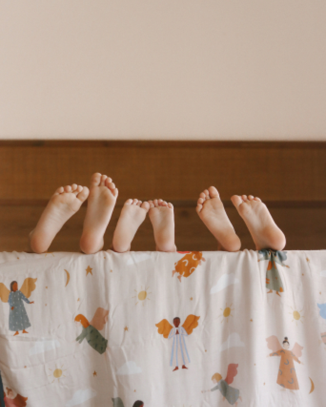 Be A Heart - Guardian Angels Deluxe Muslin Baby Blanket Quilt