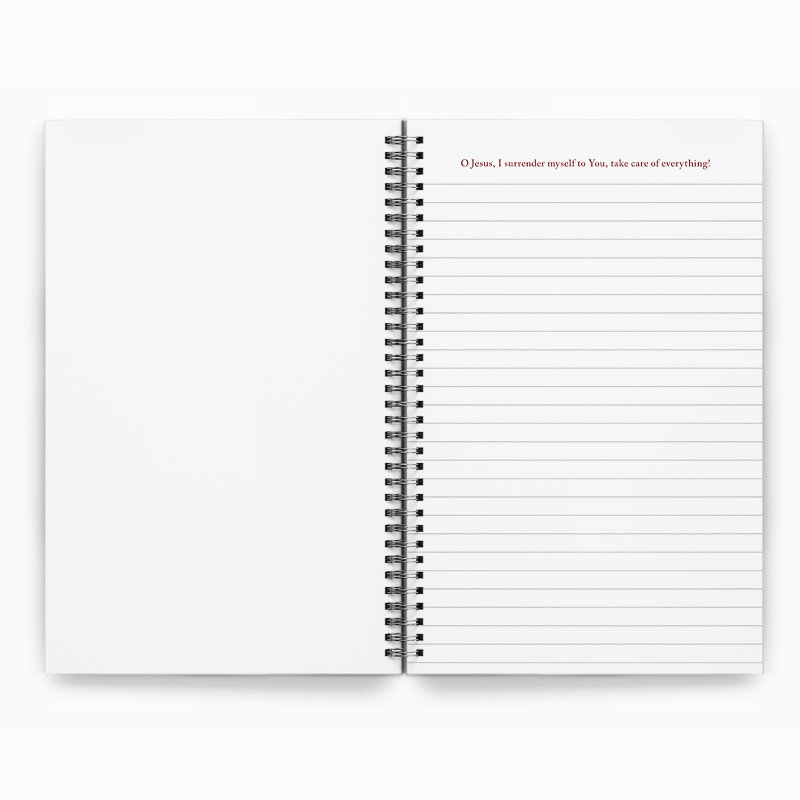 The Retro - a Full of Grace USA Company - Surrender Novena Journal - NEW