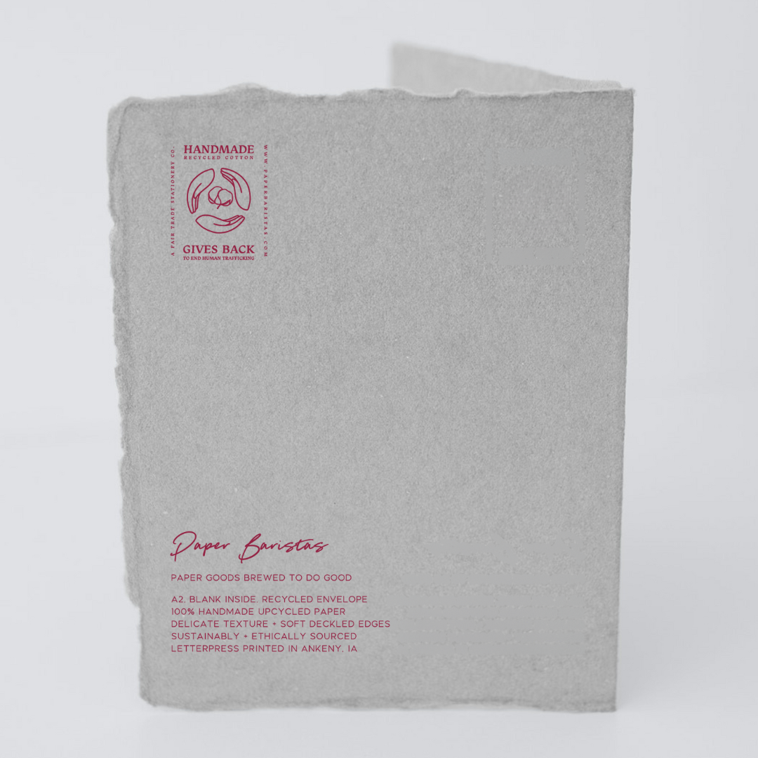 Paper Baristas - Things are Hard. Praying God's Nearness | Eco Greeting Card