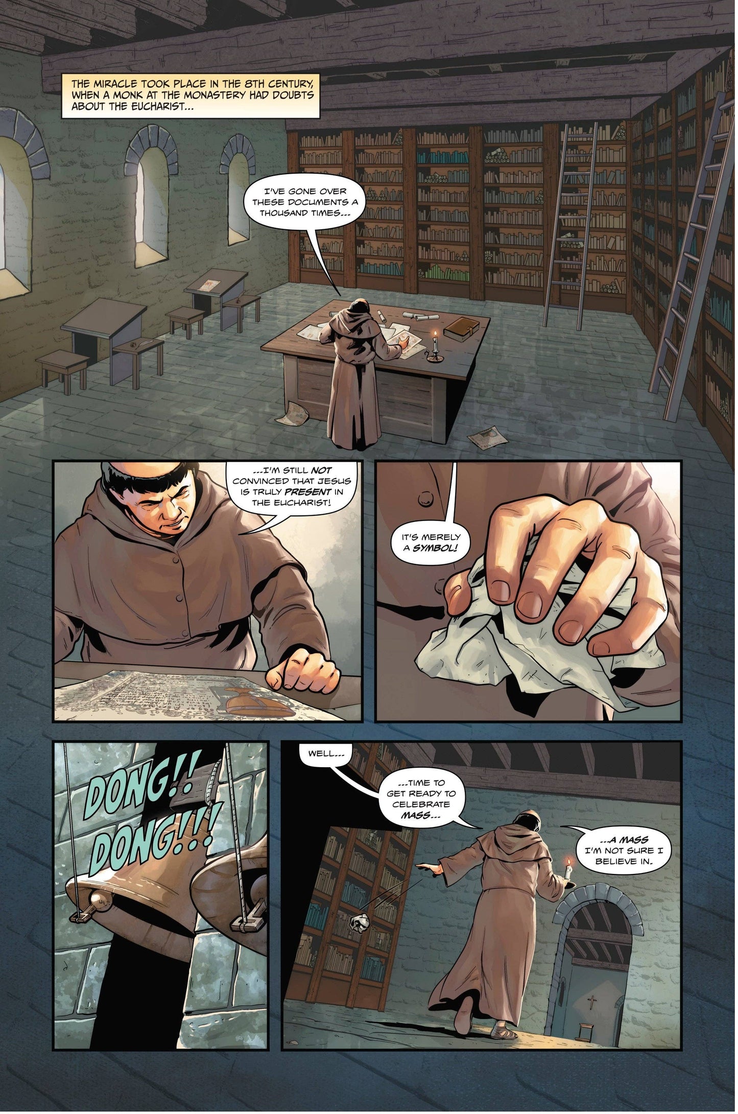 Voyage Comics & Publishing - Miracles of the Eucharist with Carlo Acutis #1