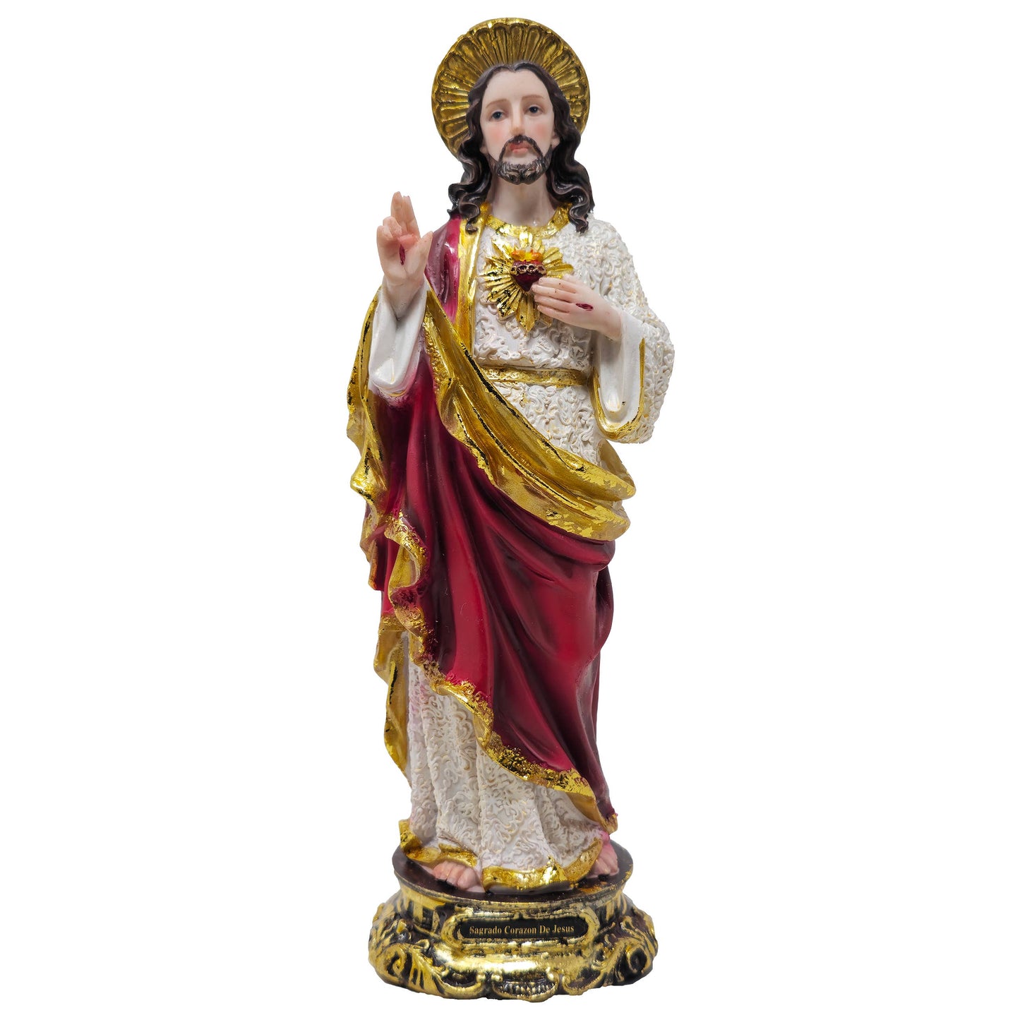 mrcjsales - Scared heart of jesus statue catholic gift 12 inches