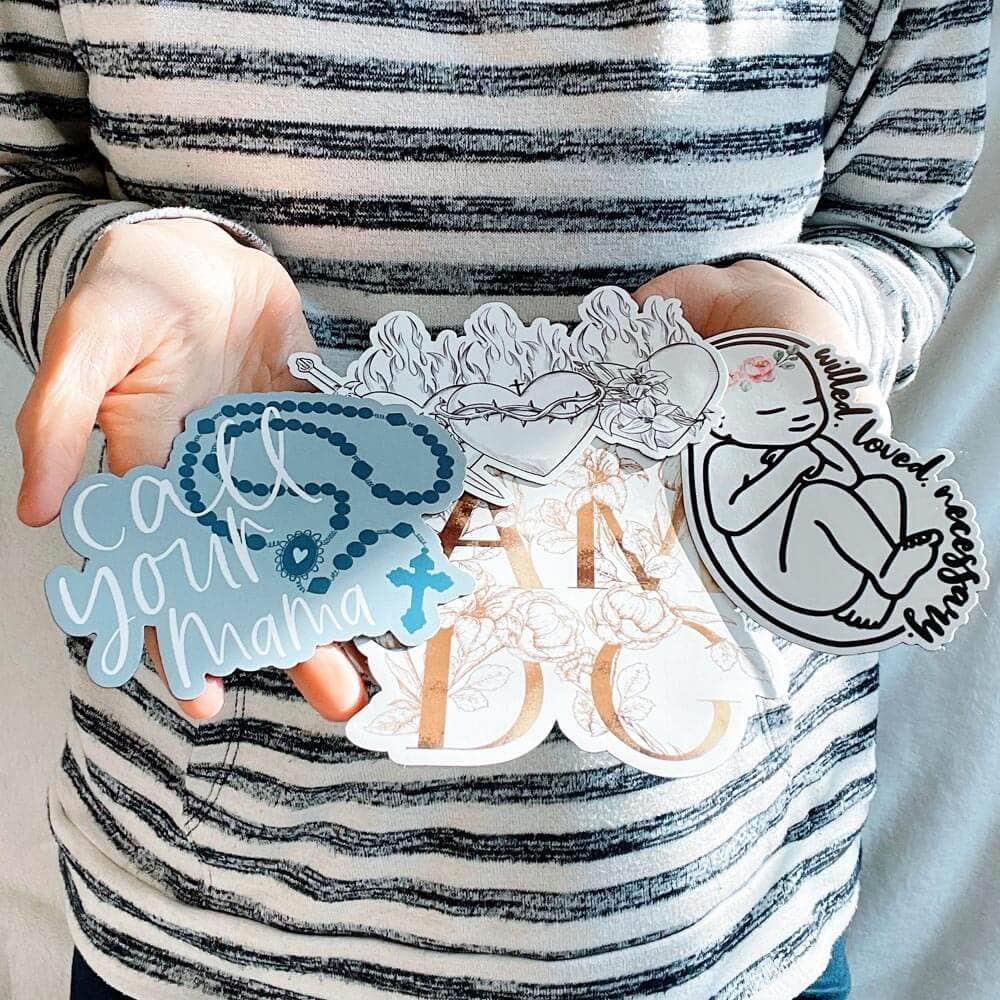 Just Love Prints - "Call Your Mama" Car Magnet