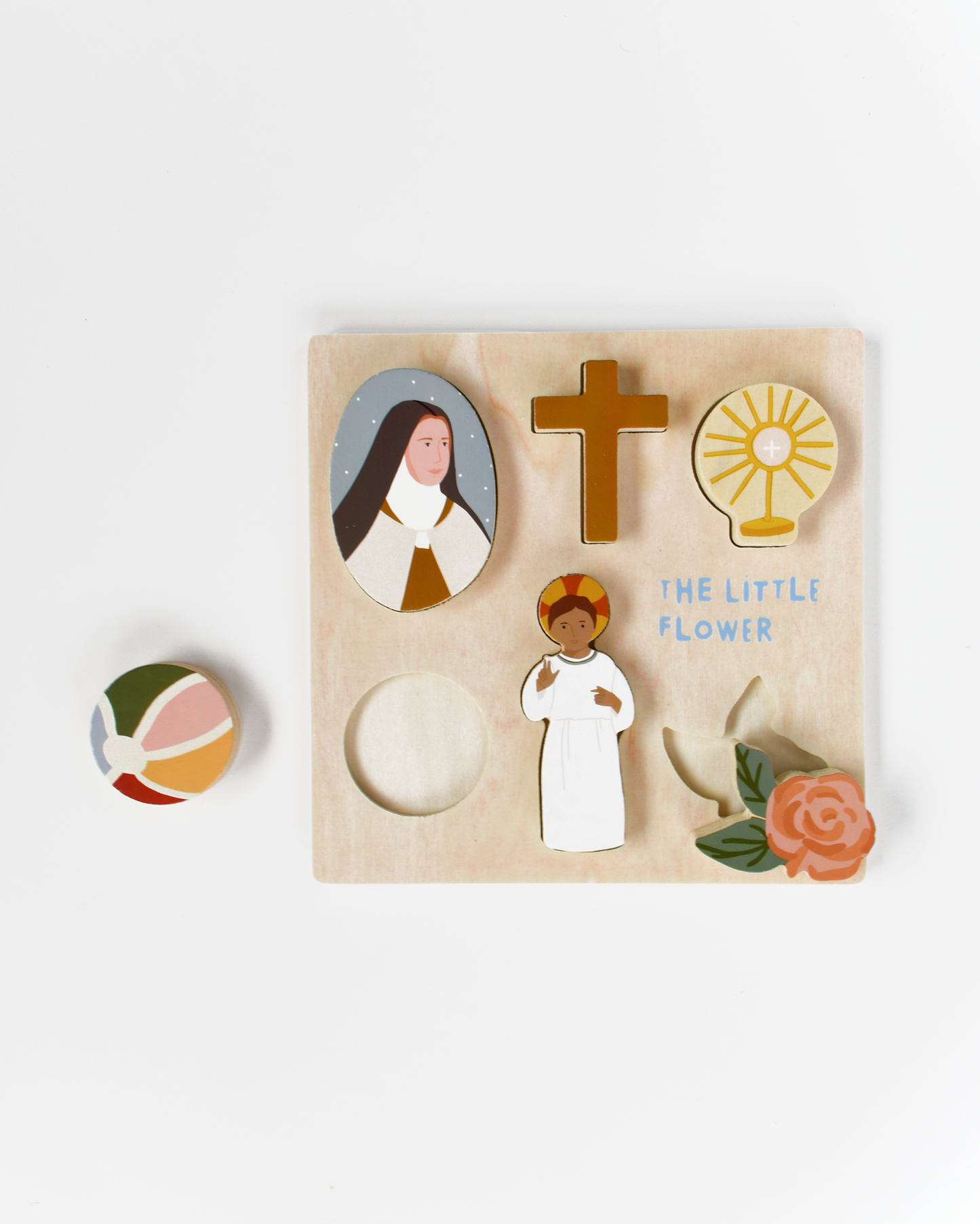 Be A Heart - St. Therese of Lisieux Wooden Puzzle