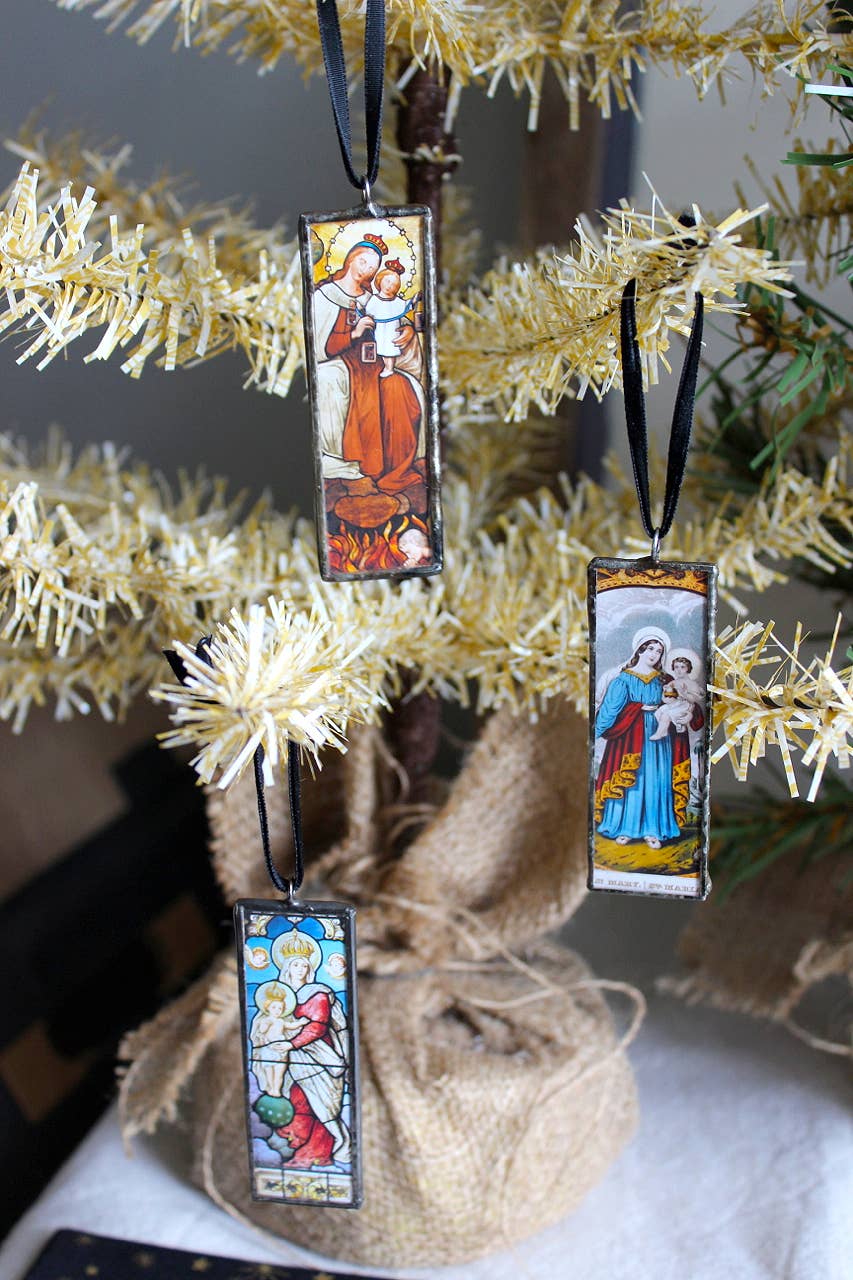 Homestyle Charlie - Archangel Saint Michael Religious Christmas Ornament Charm