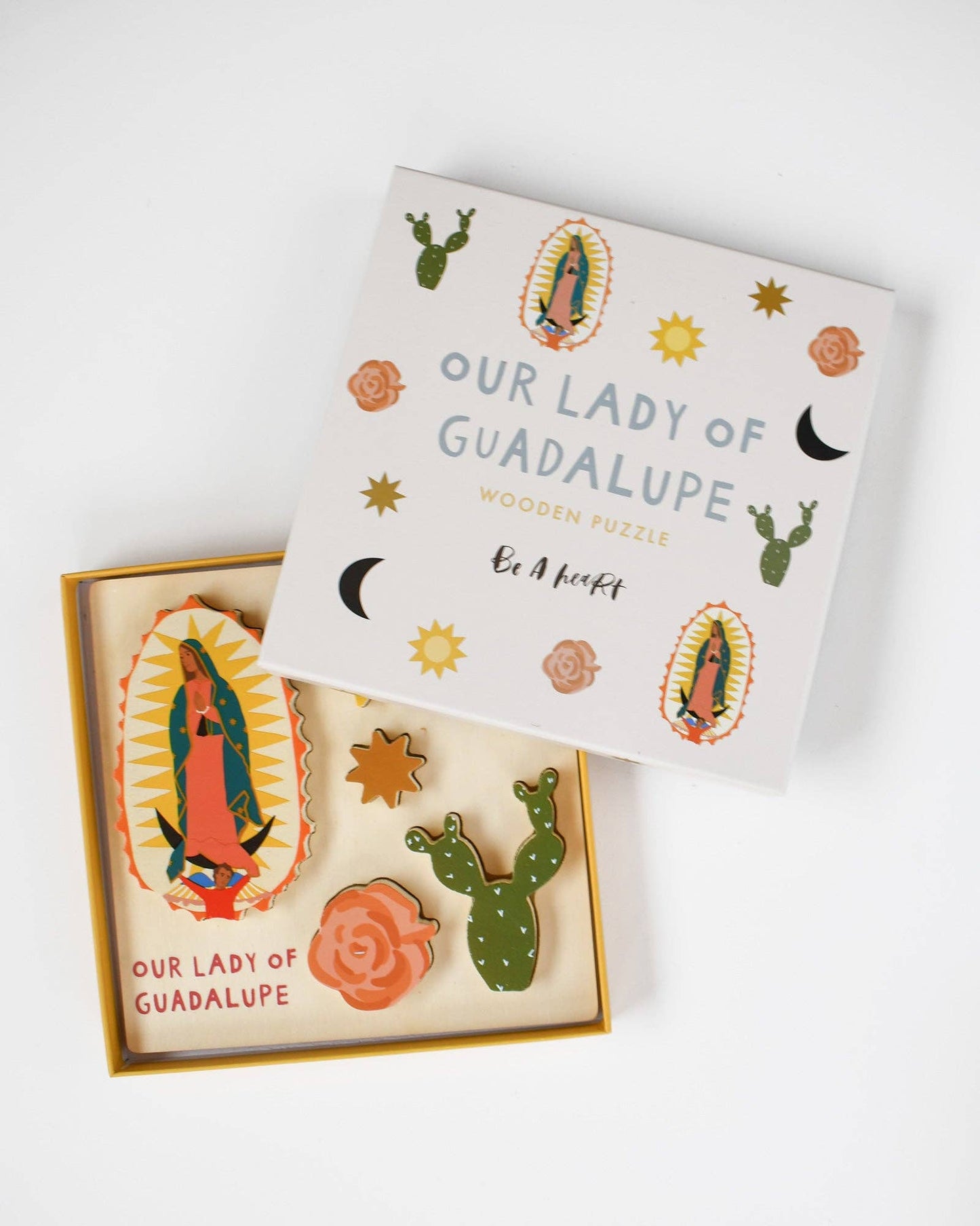 Be A Heart - Our Lady of Guadalupe Wooden Puzzle