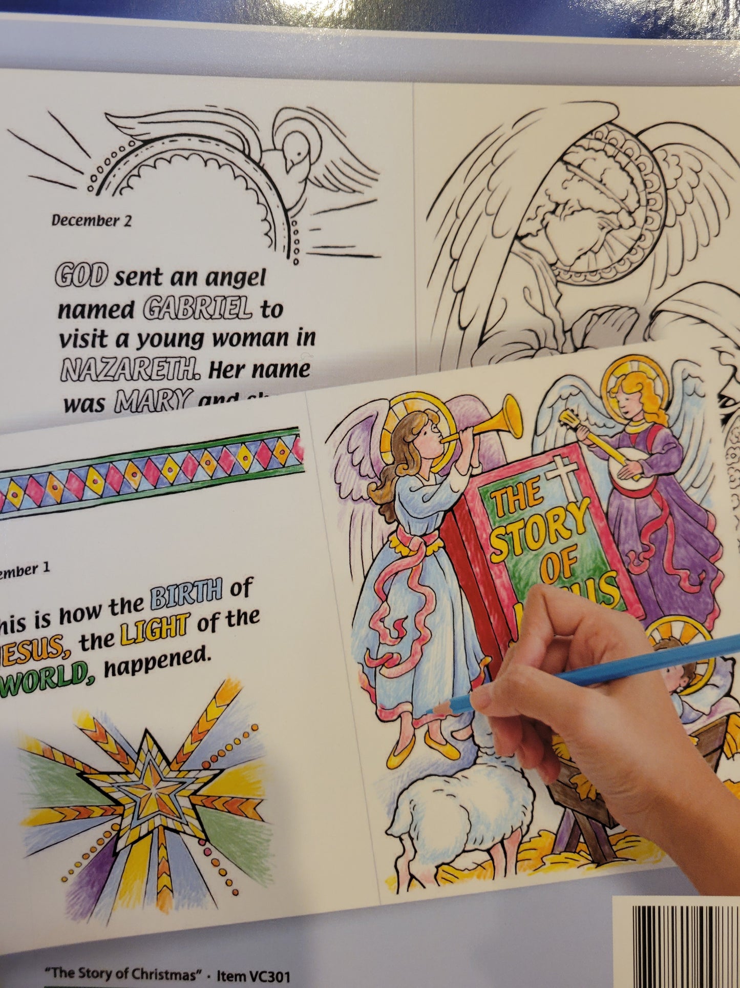 Advent Calendar - Coloring Book