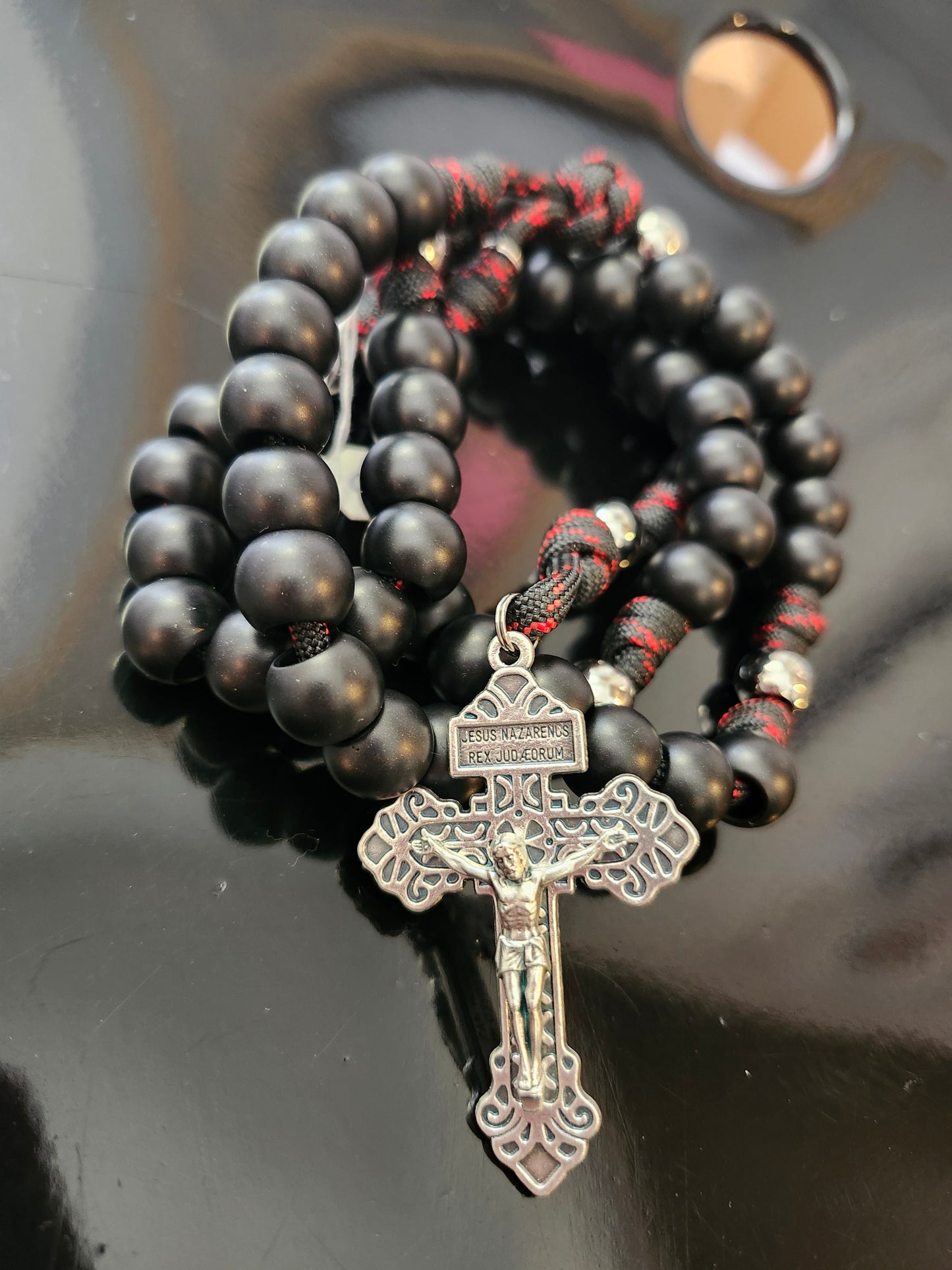 Our Lady’s Armory Acrylic/ Metal rosary