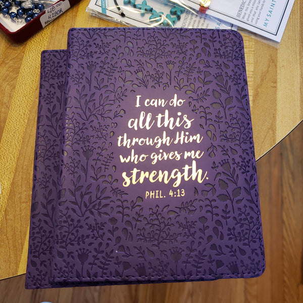 Journal: I can do All this  purple