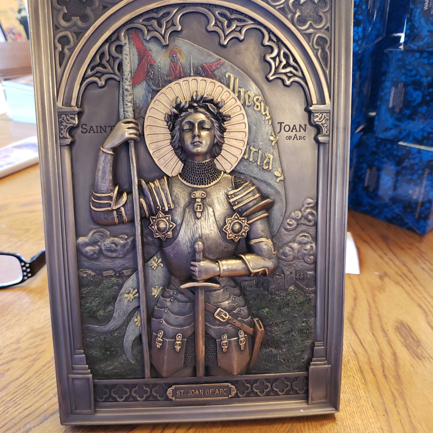 St Joan Of Arc Plaque