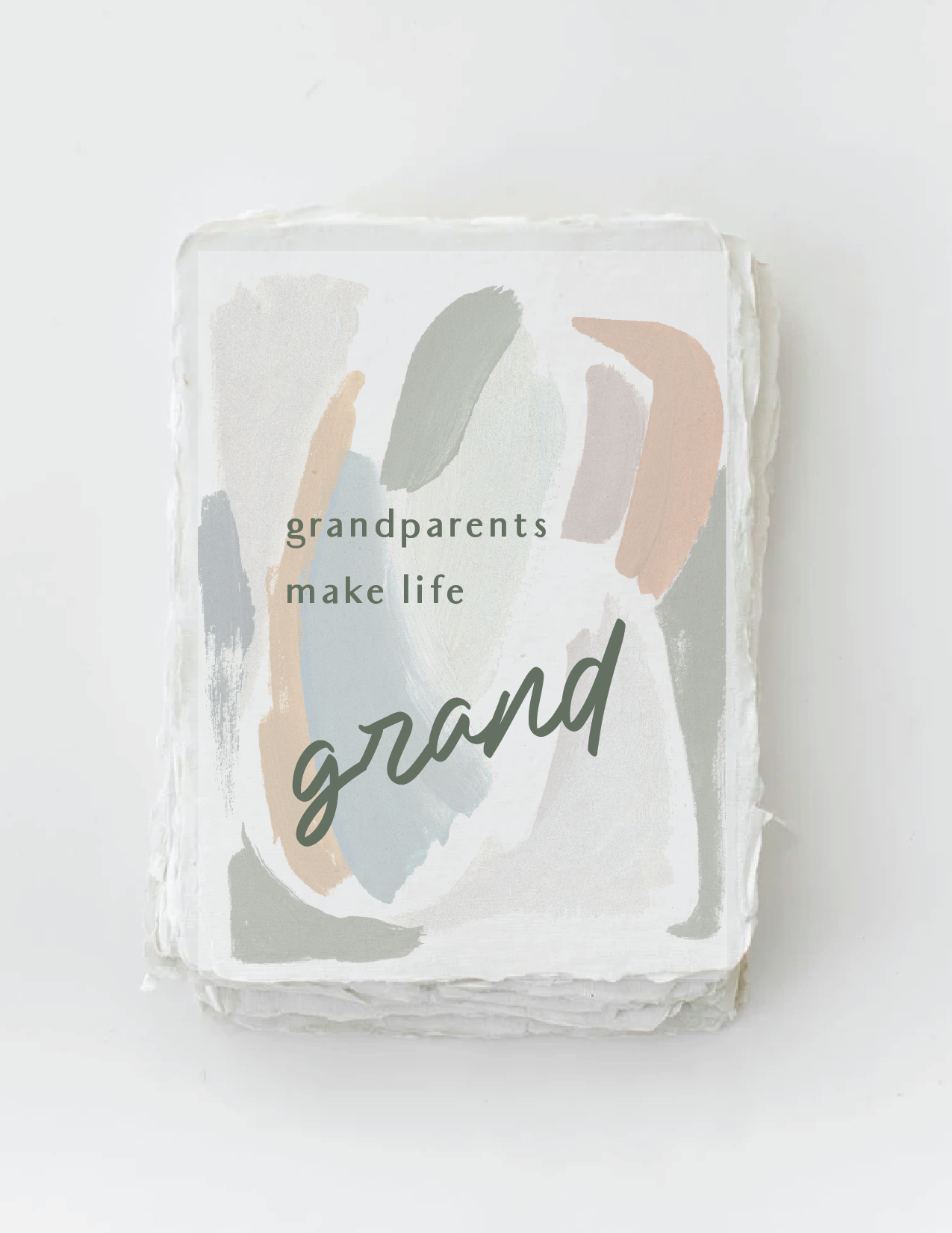 Paper Baristas - "Grandparents make life Grand" Grandparent Day Card