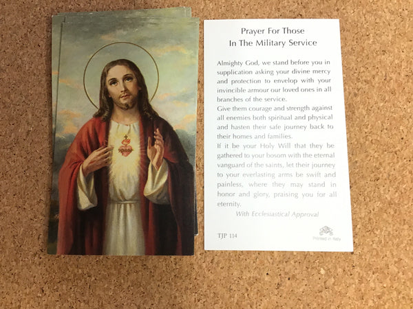 paper holy card