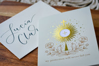 St. Clare of Assisi Greeting Card