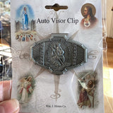 St Christopher  visor clip