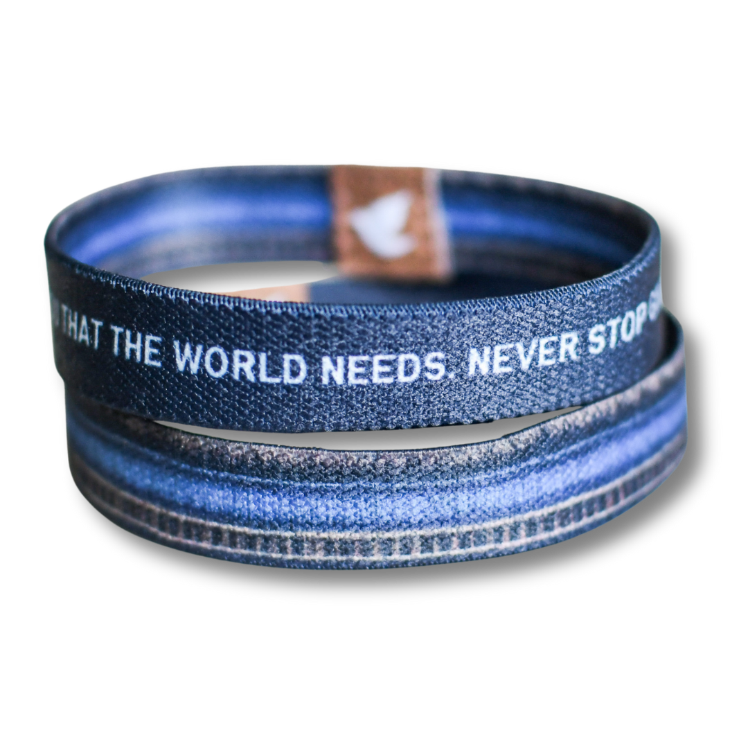 Pink Salt Riot - Give Your Gift Mens Elastic TruthBand