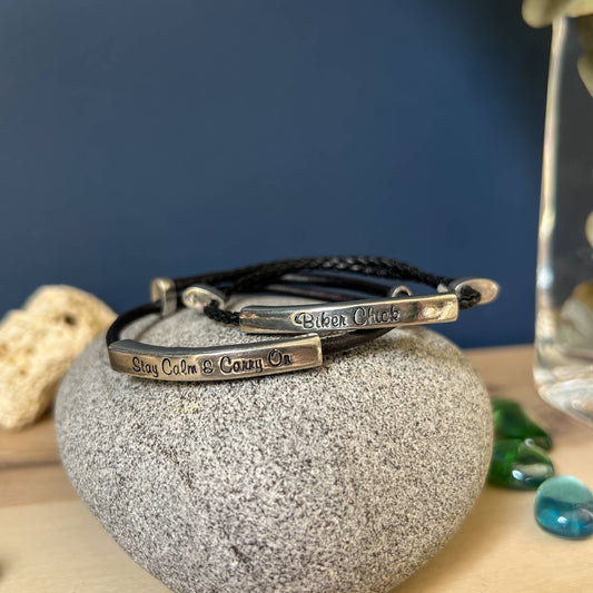 Abbey & CA Gift - Leather Adjustable Bracelets