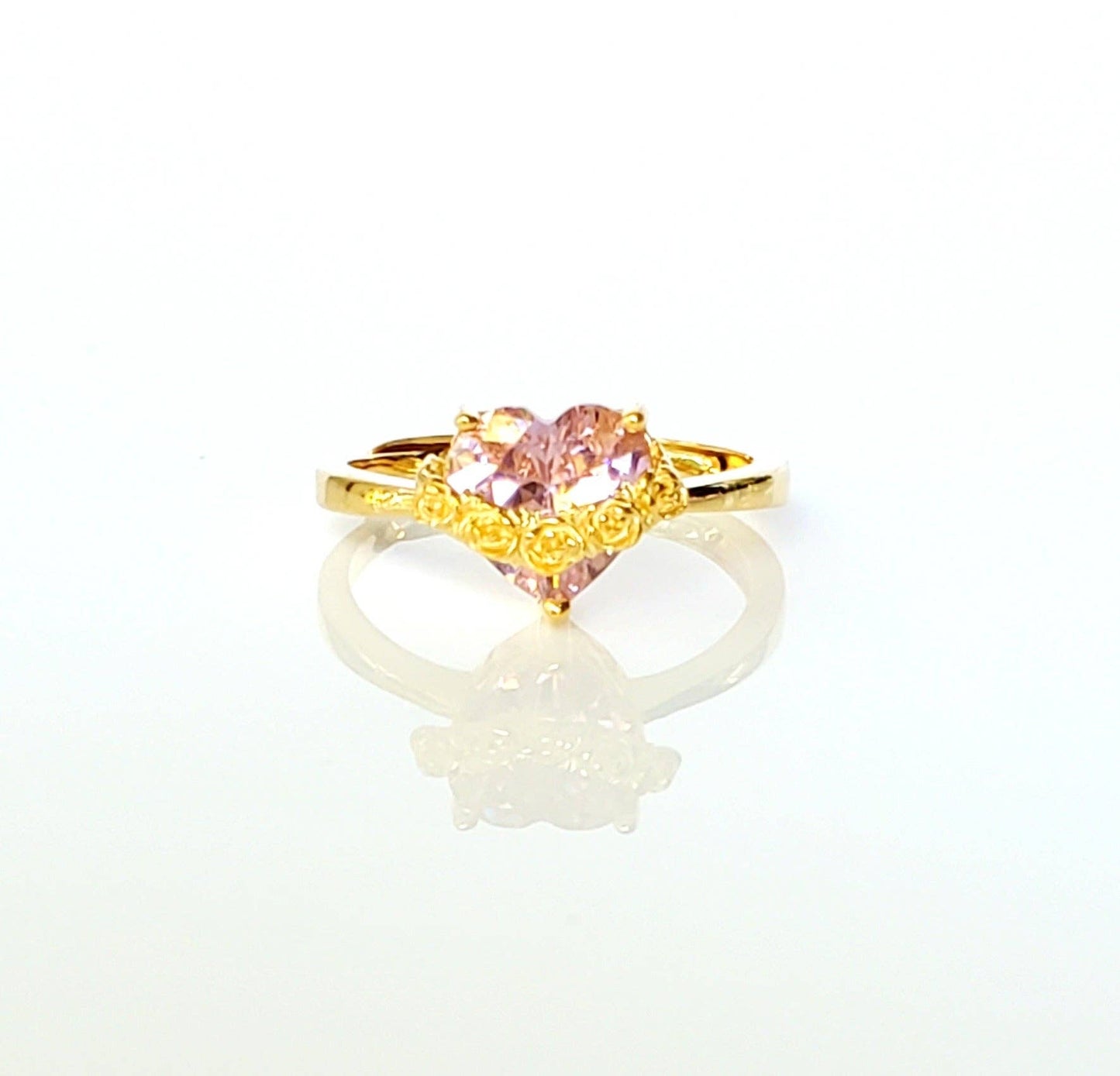 Saints of Heart - Immaculate Heart of Mary ring gold