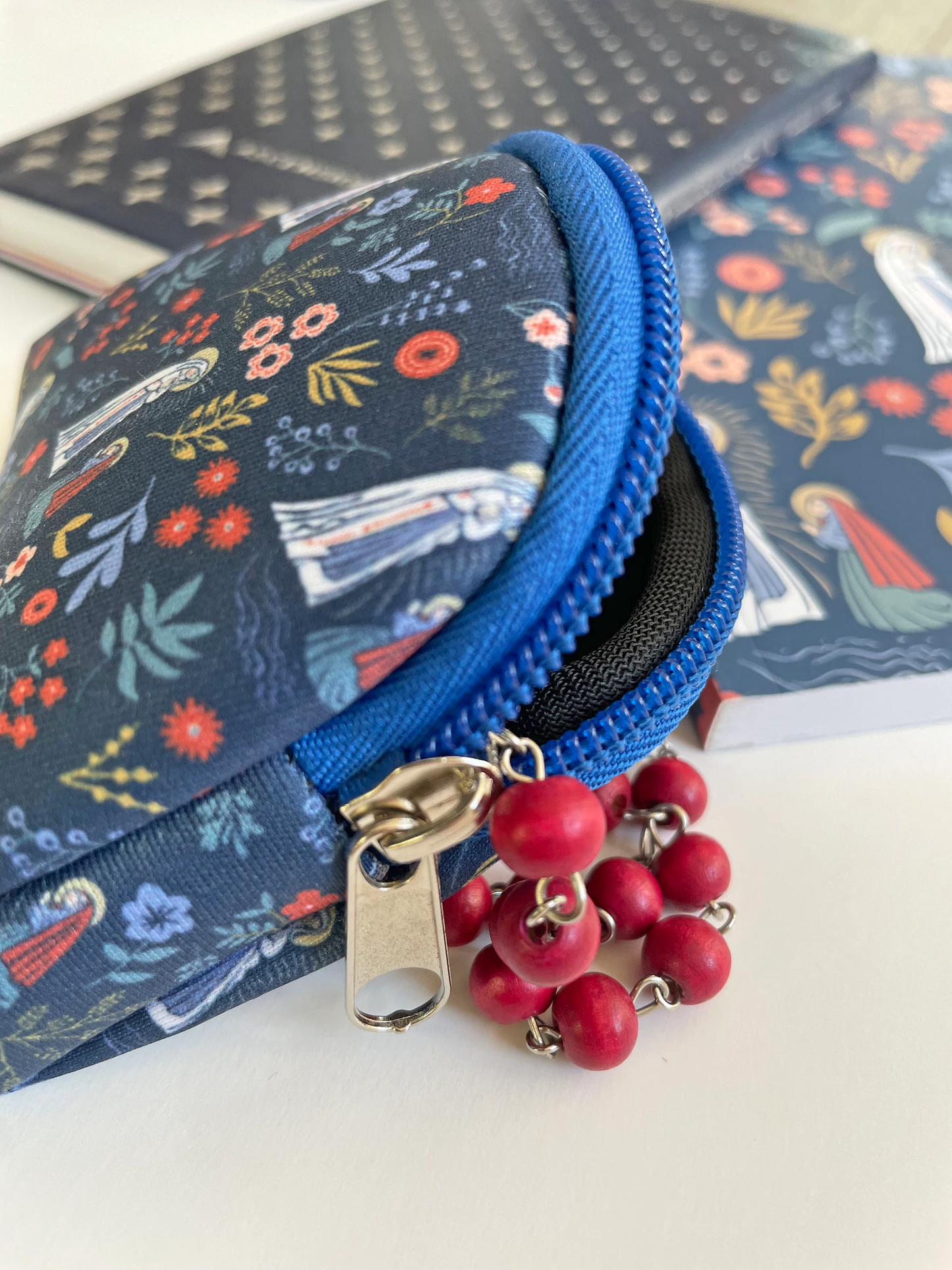 The Stump of Jesse - Rosary Our Lady of Lourdes Pouch 
Catholic Gift