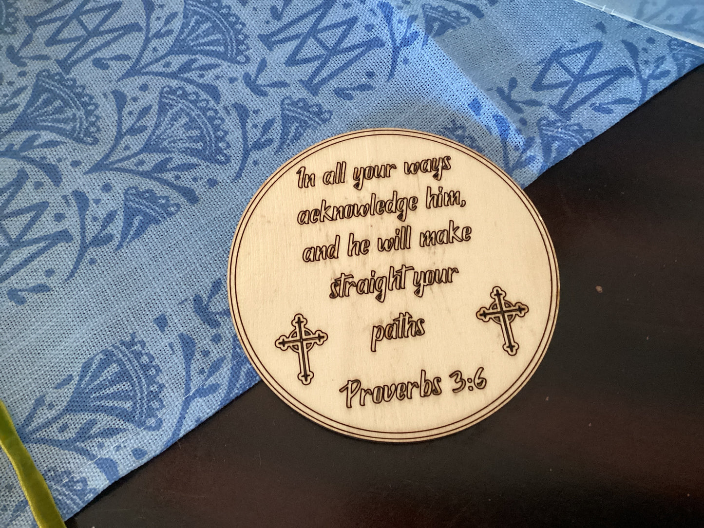 Handmade wooden coasters