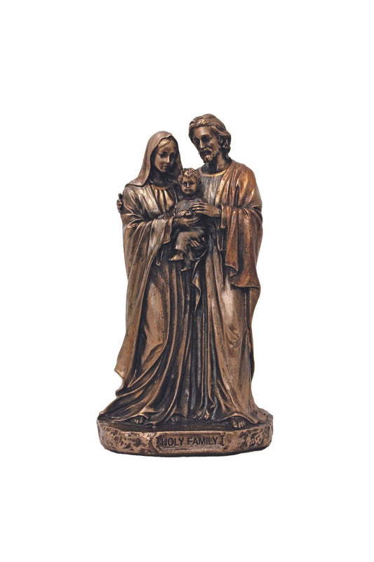 Goldscheider of Vienna - Holy Family Statue in Cold Cast Bronze 3.5"