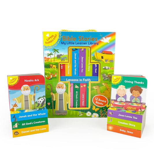 Cottage Door Press - Bible Stories My Little Learner Library Book Gift Set